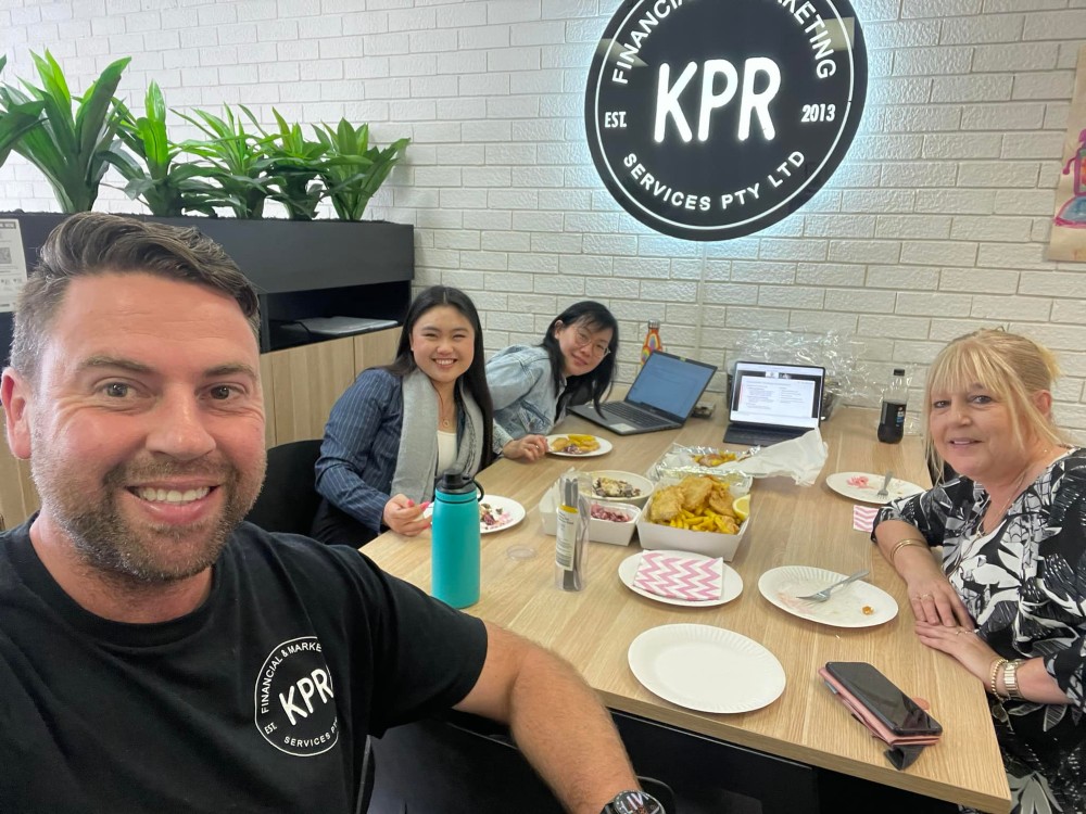 Monthly in-house training  and lunch. Greek was  the choice this month Monthly in-house training  and lunch. Greek was  the choice this month